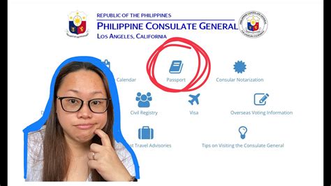 la philippine consulate passport appointment.